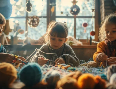 DIY : des projets amusants avec des fils de laine pour les petits artistes