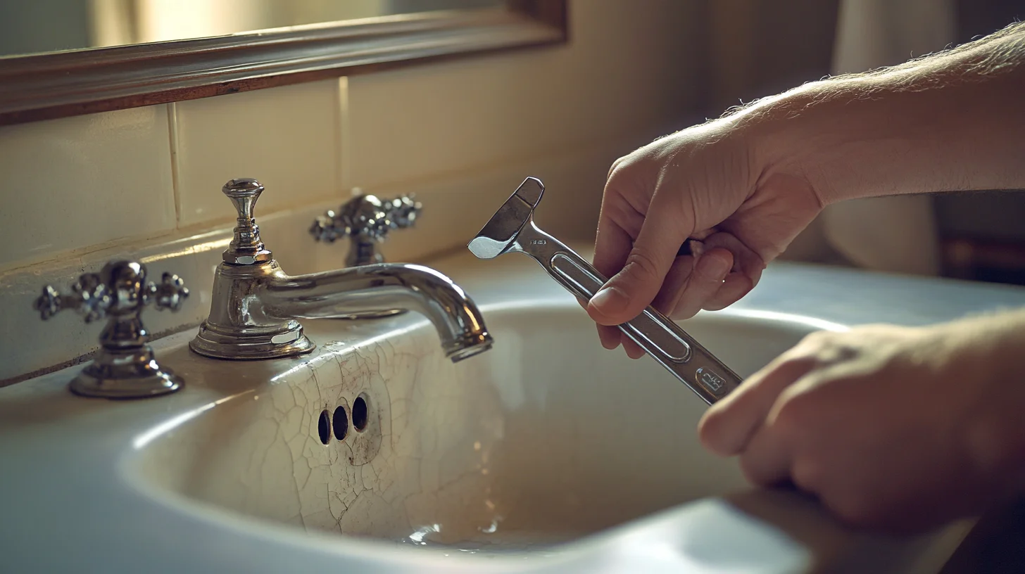 changer robinet lavabo